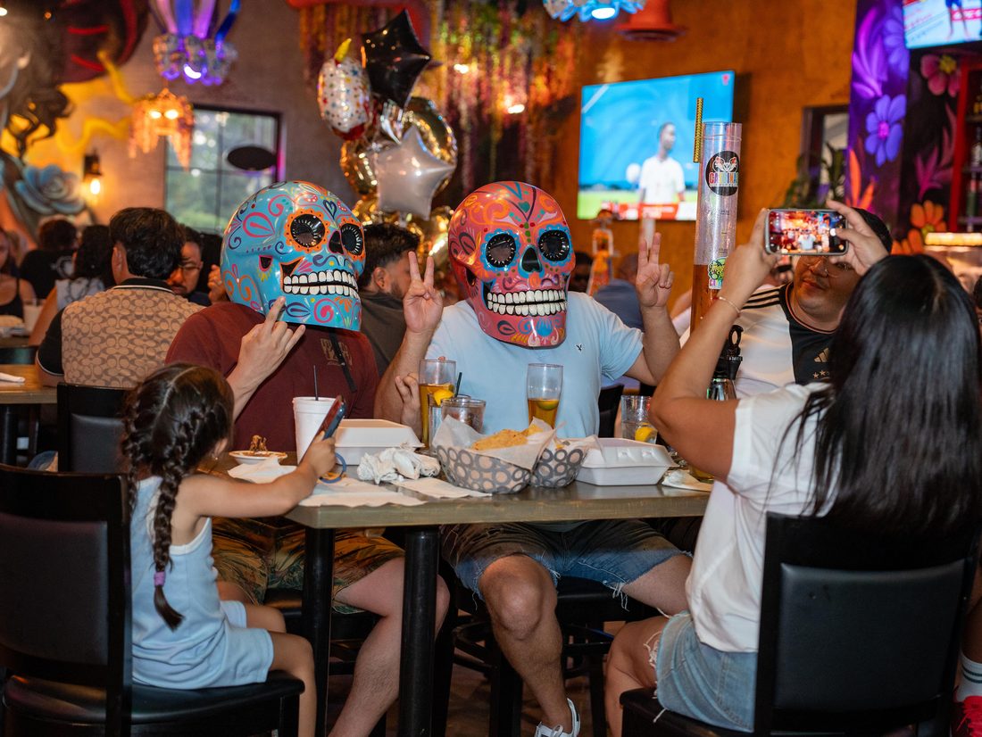 Inside Catrinas Cocktails & Grill in Powdersville, SC